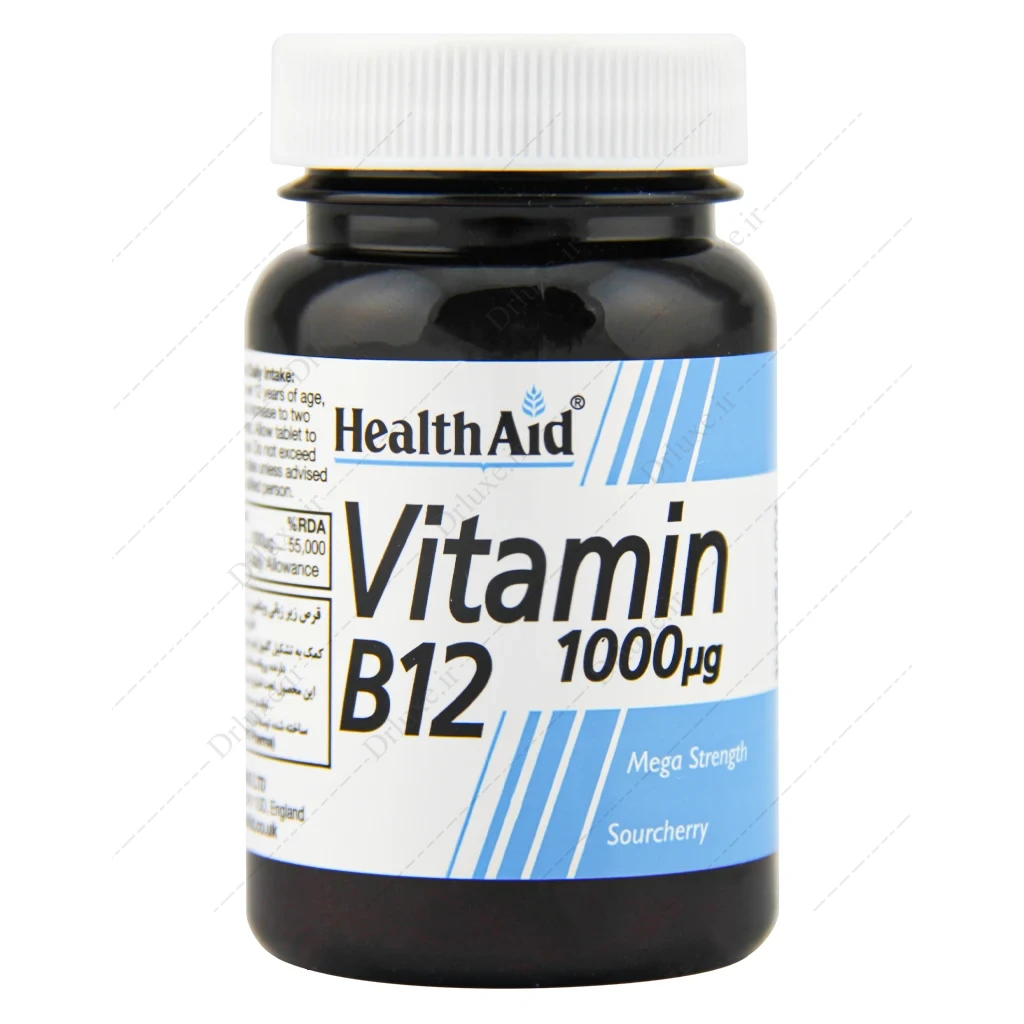 ویتامین ب12 هلث اید، قرص ویتامین ب 12 هلث اید 50 عدد